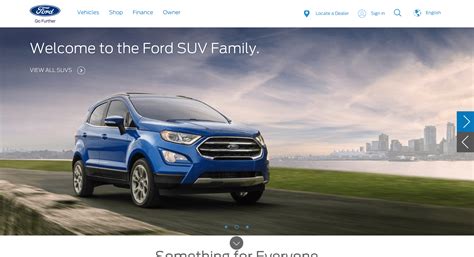 ford usa official website